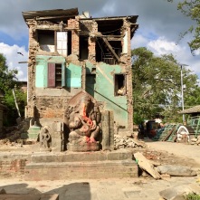 2015 earthquake traces – 10/2017, Panauti, Nepal